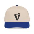 Vintage 'V' Star Baseball Cap — Mid Profile Two-Tone Snapback