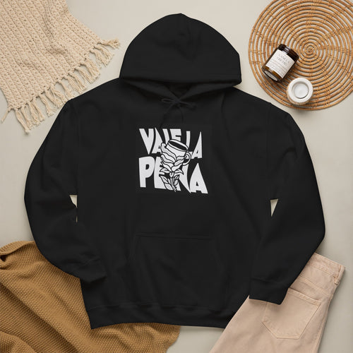 Viva La Pena Hoodie — Retro Hand & Rose Graphic Pullover